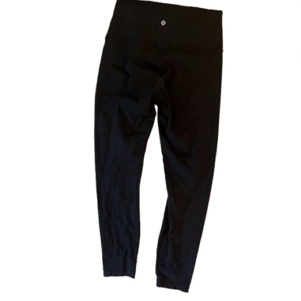 Lululemon Wunder Under Hi-Rise 7/8 Tight *Full-On Luon 25" Black 6 - Picture 6 of 7
